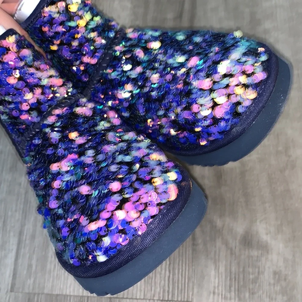 Ugg mini stellar sequin boots